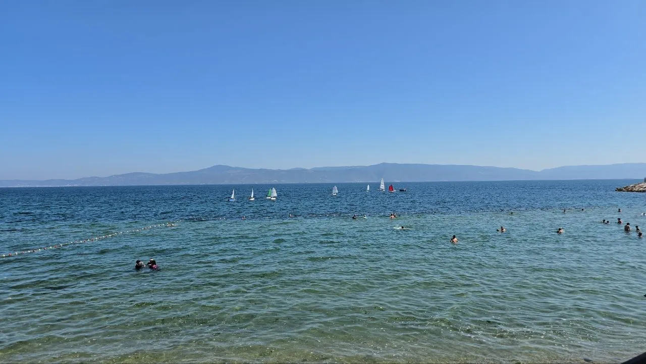 Mudanya sahilinde acı sabah