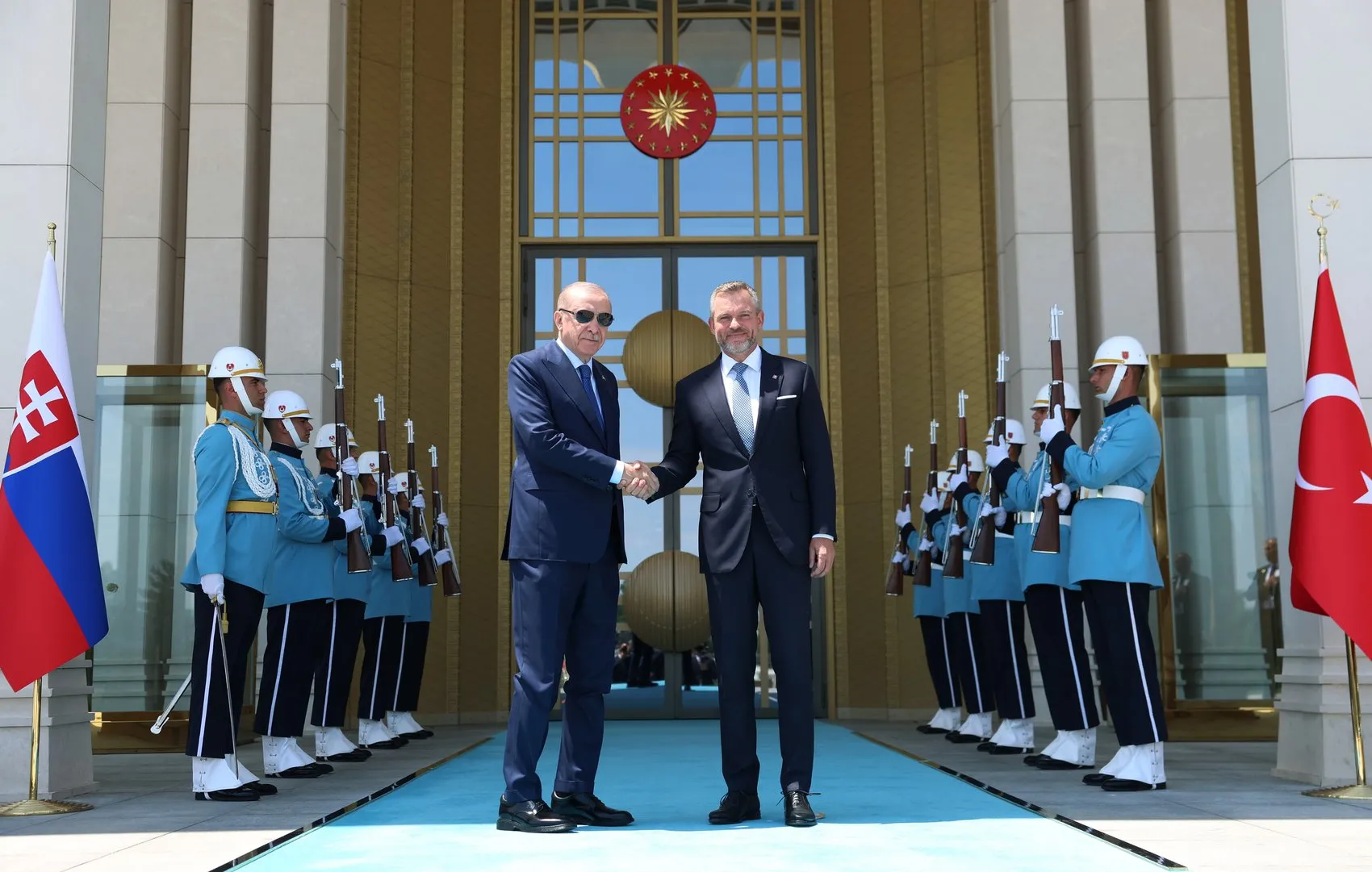 Erdoğan ve Pellegrini Ankara’da NATO gündemiyle buluştu