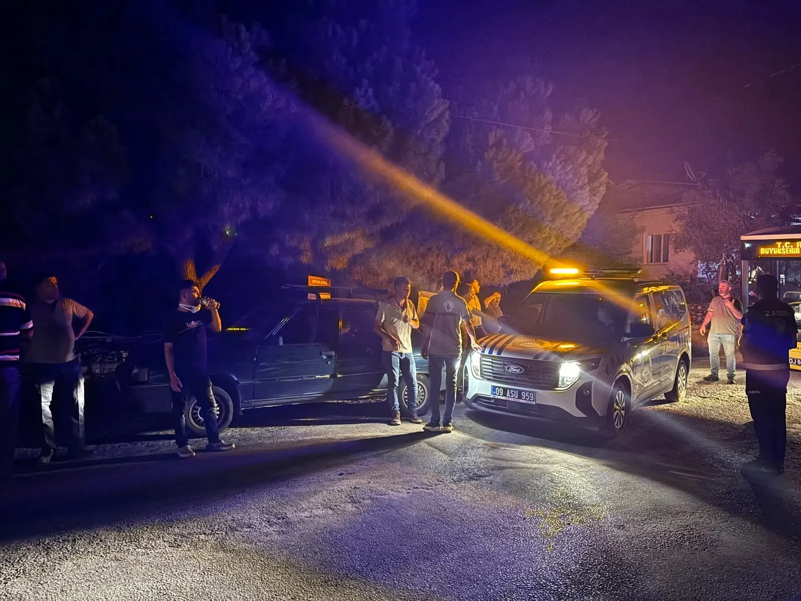 Aydın Çine’de yangın alarmı Bir mahalle tamamen boşaltılıyor