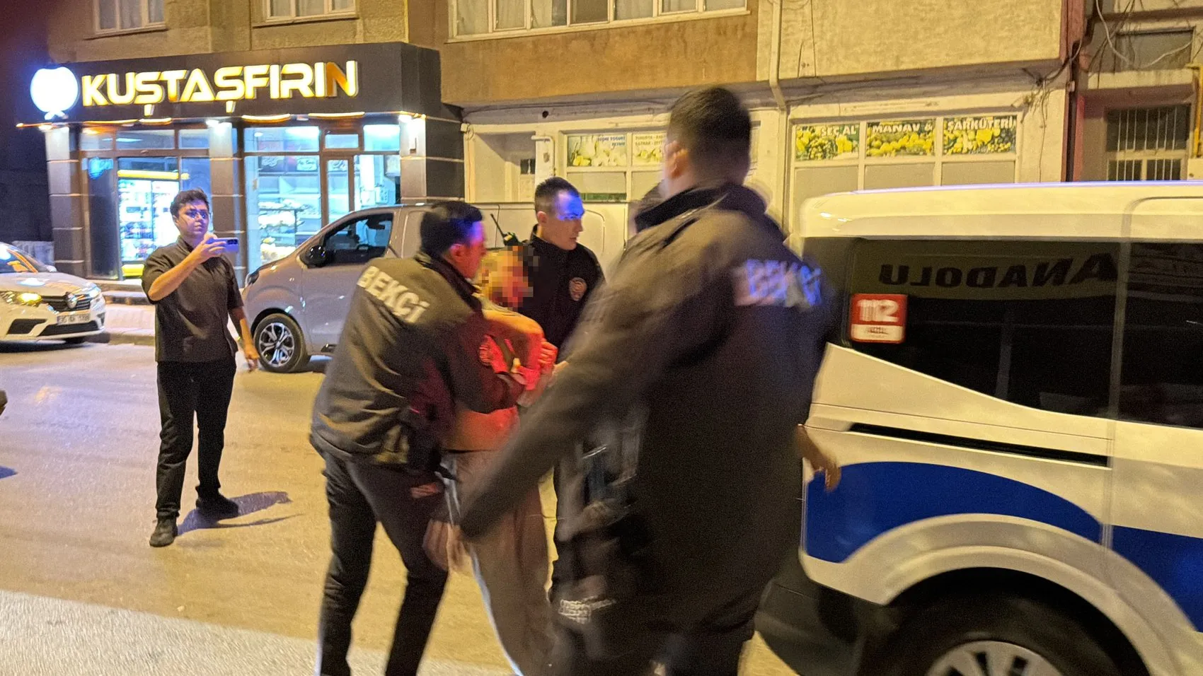 Eskişehir’de alkollü sürücü kovalamacası biber gazıyla bitti