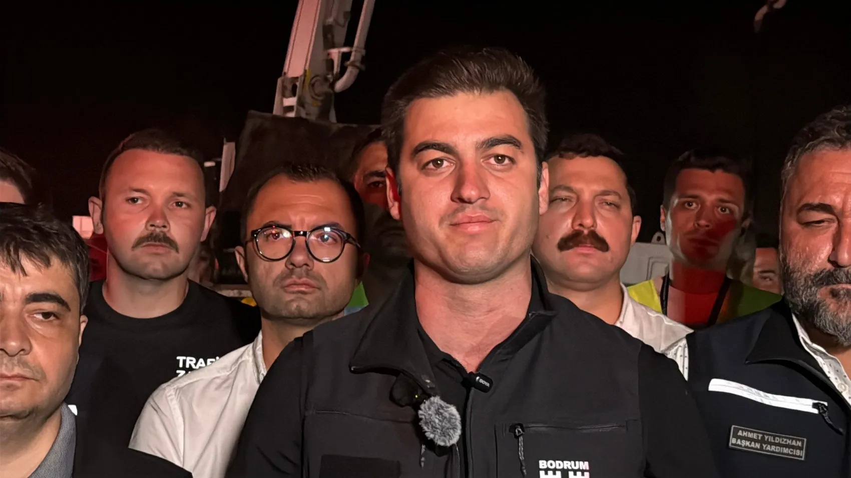 Bodrum’da geceyi korkutan yangın söndürüldü