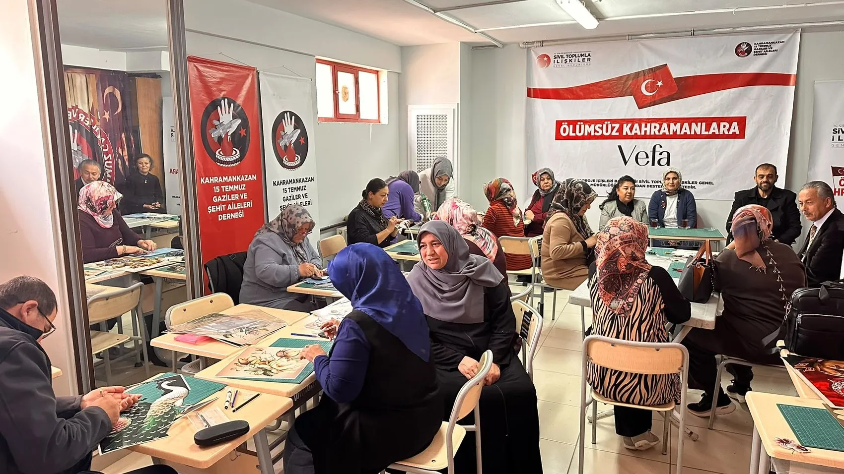 15 Temmuz gazisinden şehit yakınlarına yeni umut kapısı