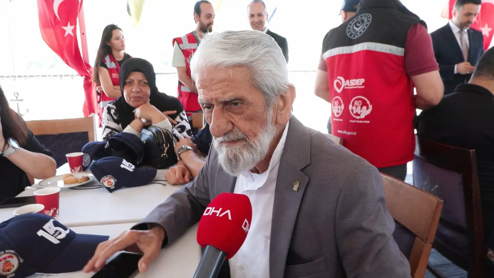 Şehit yakınları ve gaziler Boğaz’da bir araya geldi