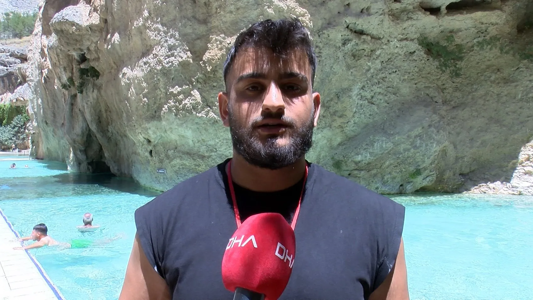 Malatya’nın doğal serinleme noktası Kudret Havuzu ilgi odağı oldu