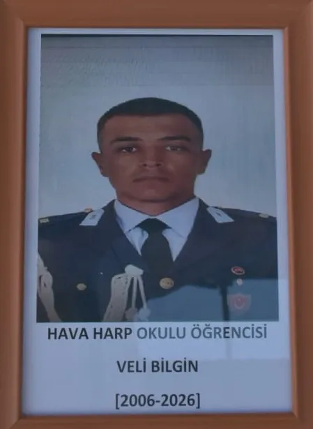Hava Harp Okulu öğrencisi Veli Bilgin Niğde’de son yolculuğuna uğurlandı