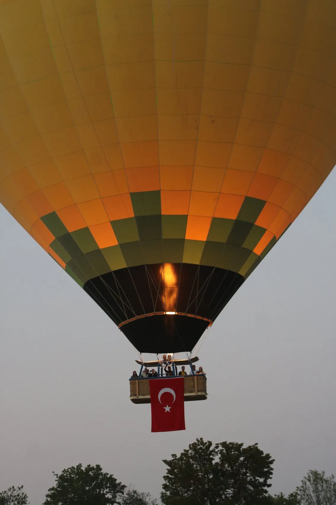 Kapadokya semalarında 15 Temmuz anması