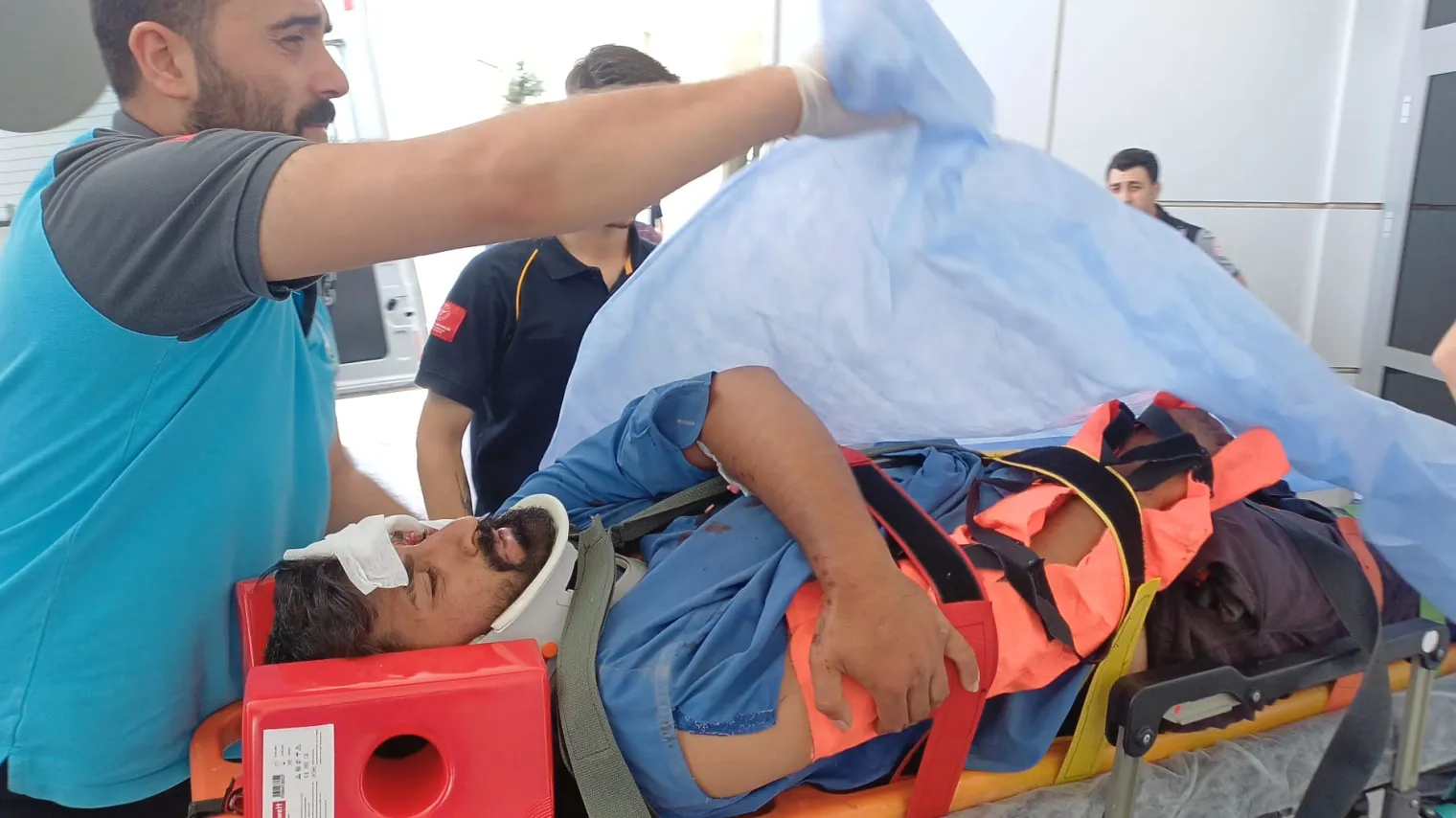 Aksaray’da zincirleme kaza sonucu beş kişi hastanelik oldu
