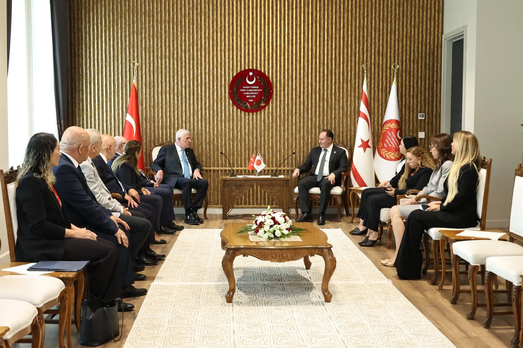 Dervişoğlu Kıbrıs temaslarında vatan vurgusu yaptı