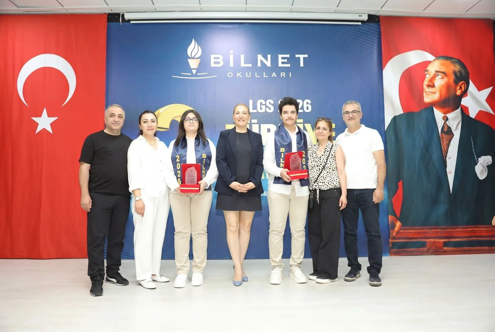 LGS sonuçları açıklandı Bilnet'ten iki Türkiye birincisi çıktı