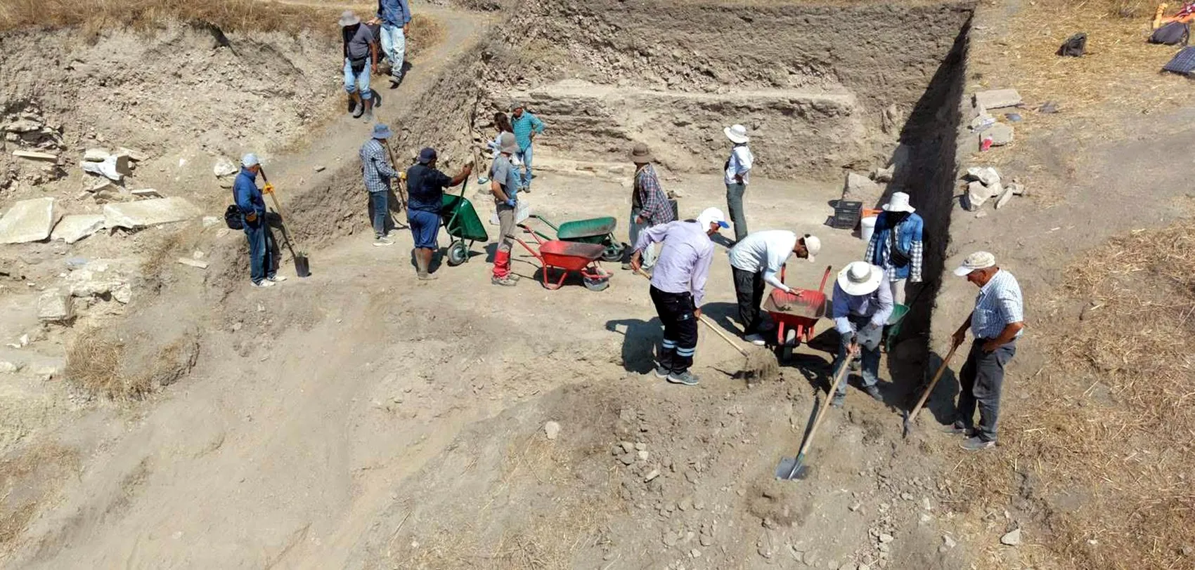 Tekirdağ'daki antik tiyatroda sürpriz Helenistik dönem izleri bulundu