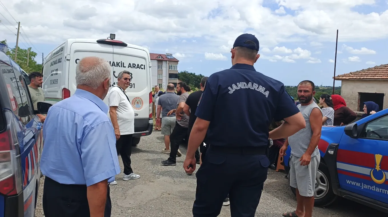 Samsun Bafra'da tarlada acı ölüm