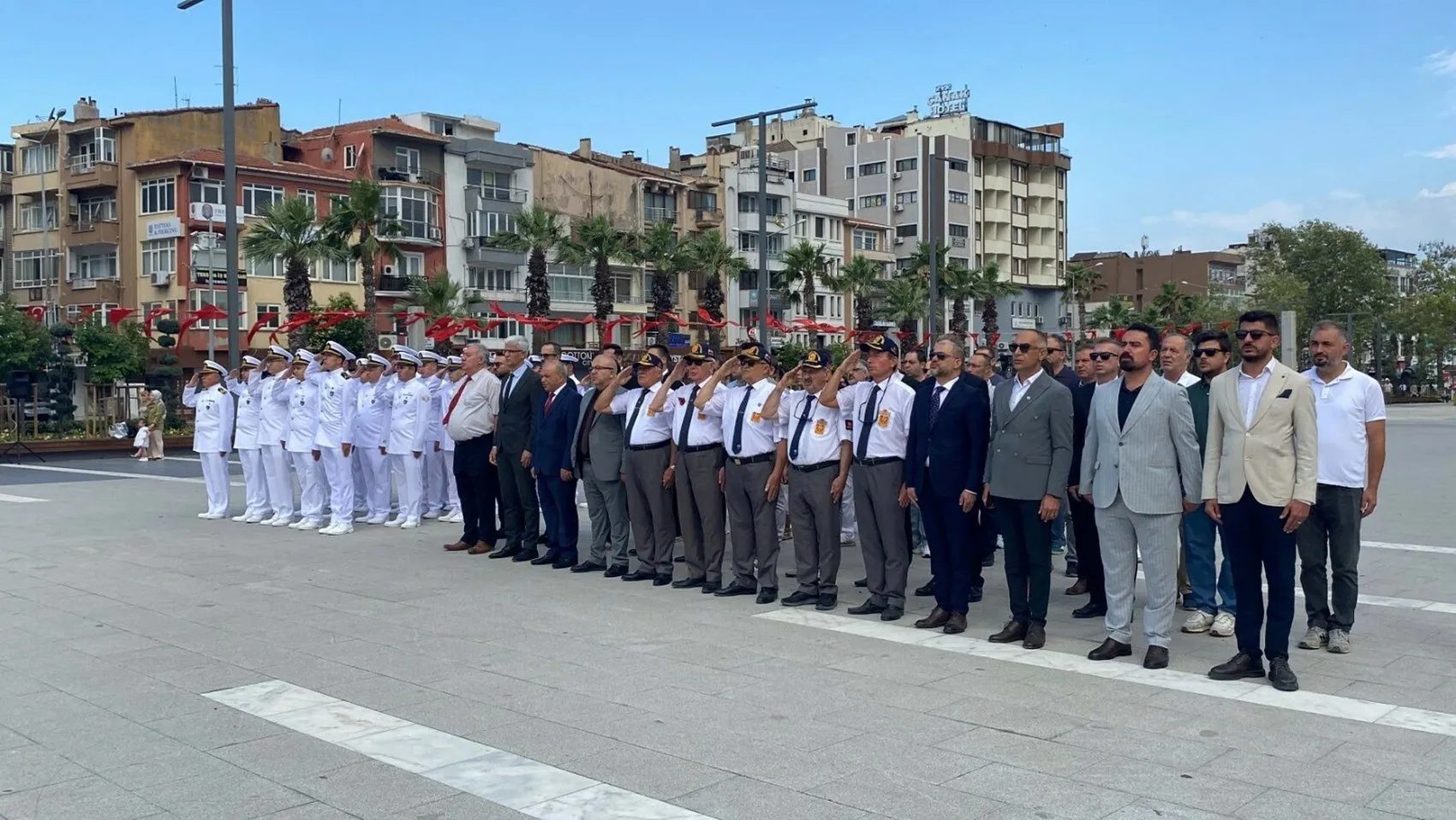 Çanakkale boğazında 1 Temmuz coşkusu
