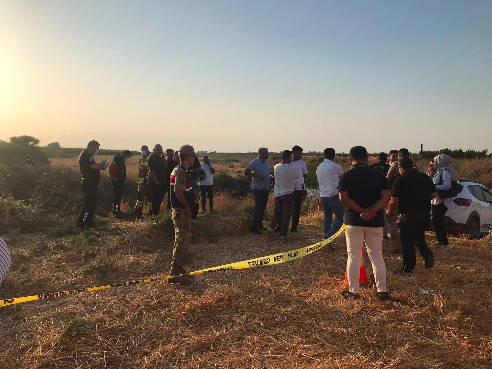 Reyhanlı'da sulama kanalında cansız beden bulundu