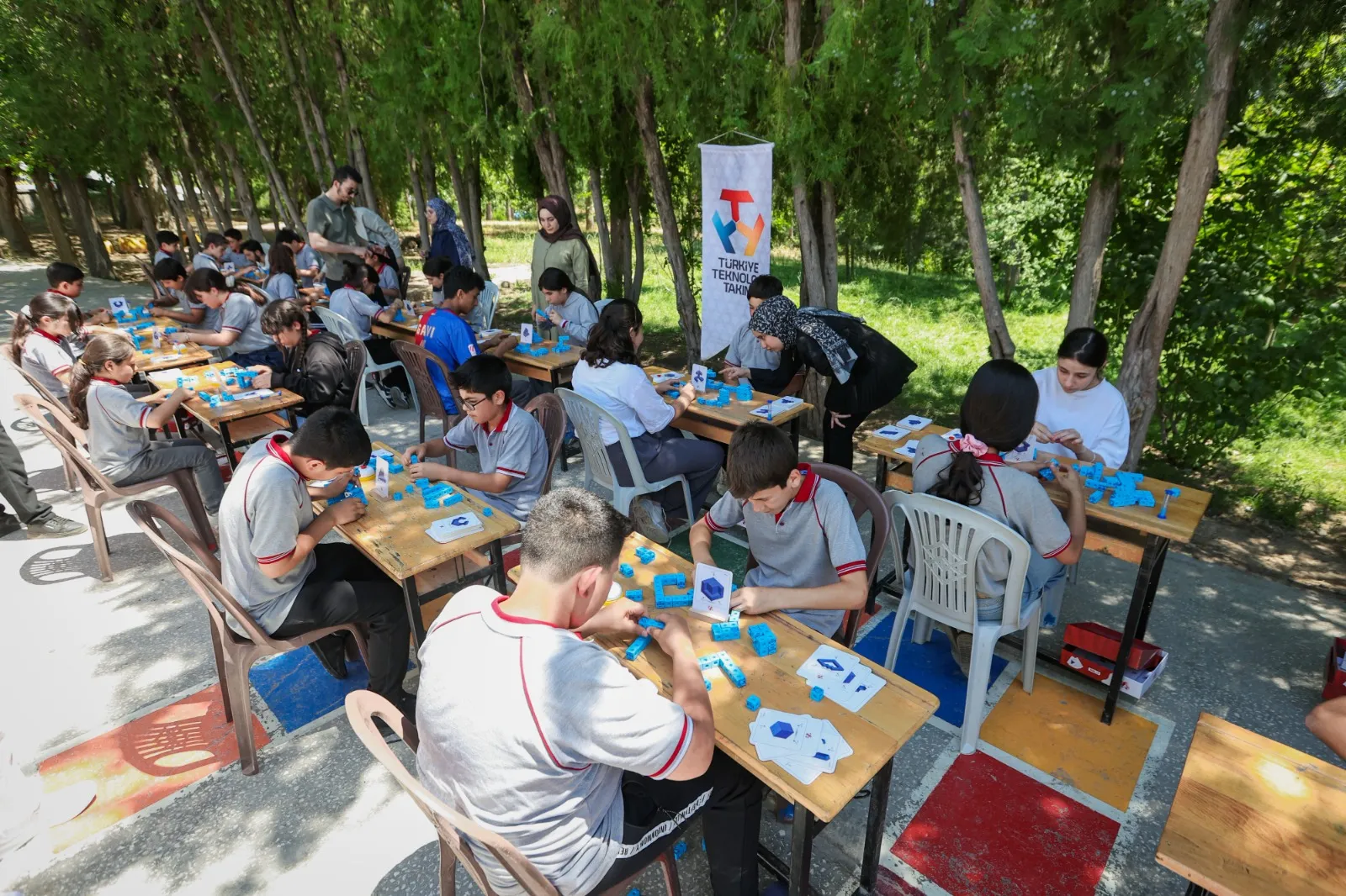 Malatyalı öğrenciler T-Küp ile üç boyutlu düşünmeyi öğreniyor