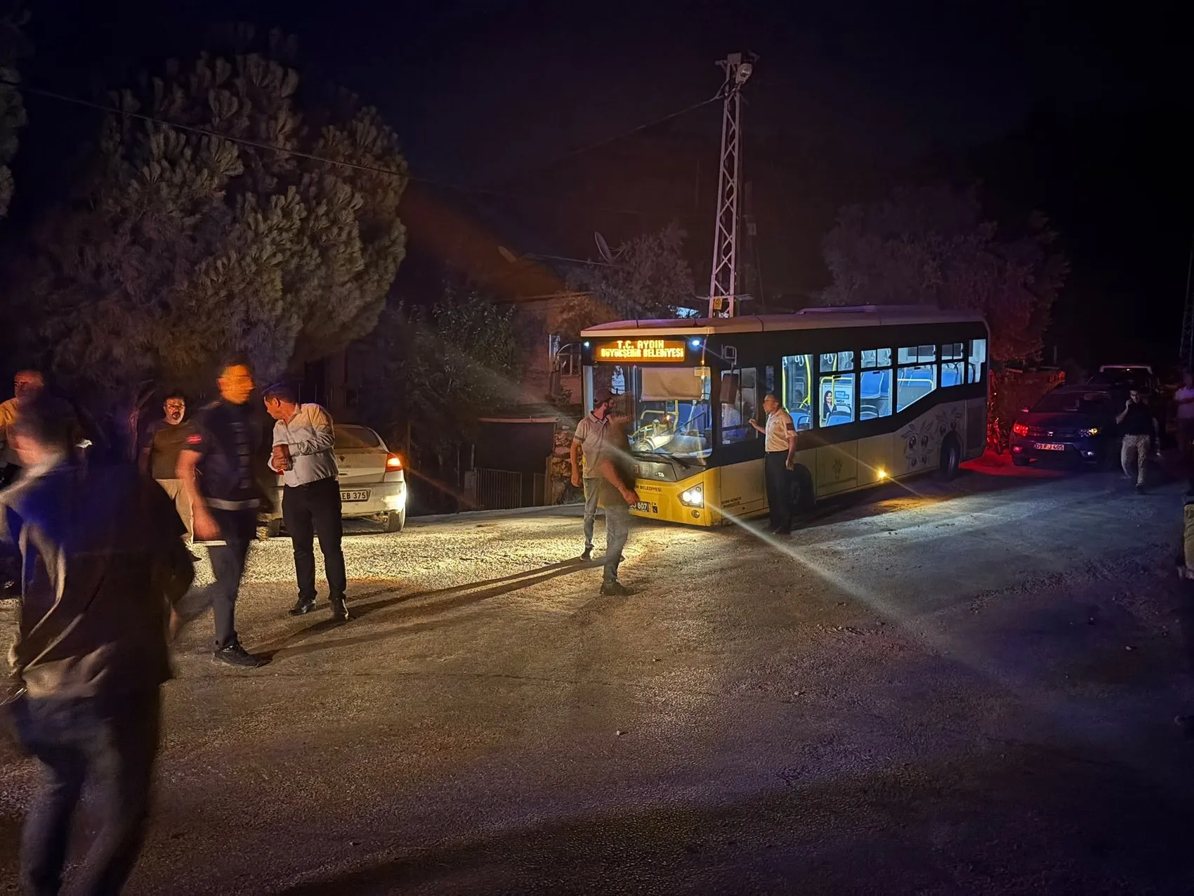 Aydın Çine’de yangın alarmı Bir mahalle tamamen boşaltılıyor