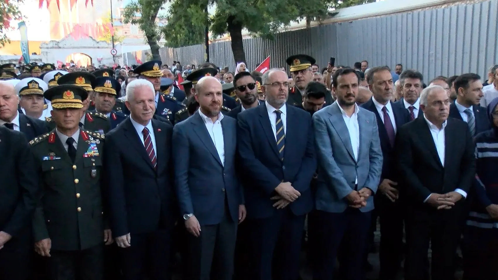 Saraçhane’de 15 Temmuz için dev kortej yürüyüşü yapıldı