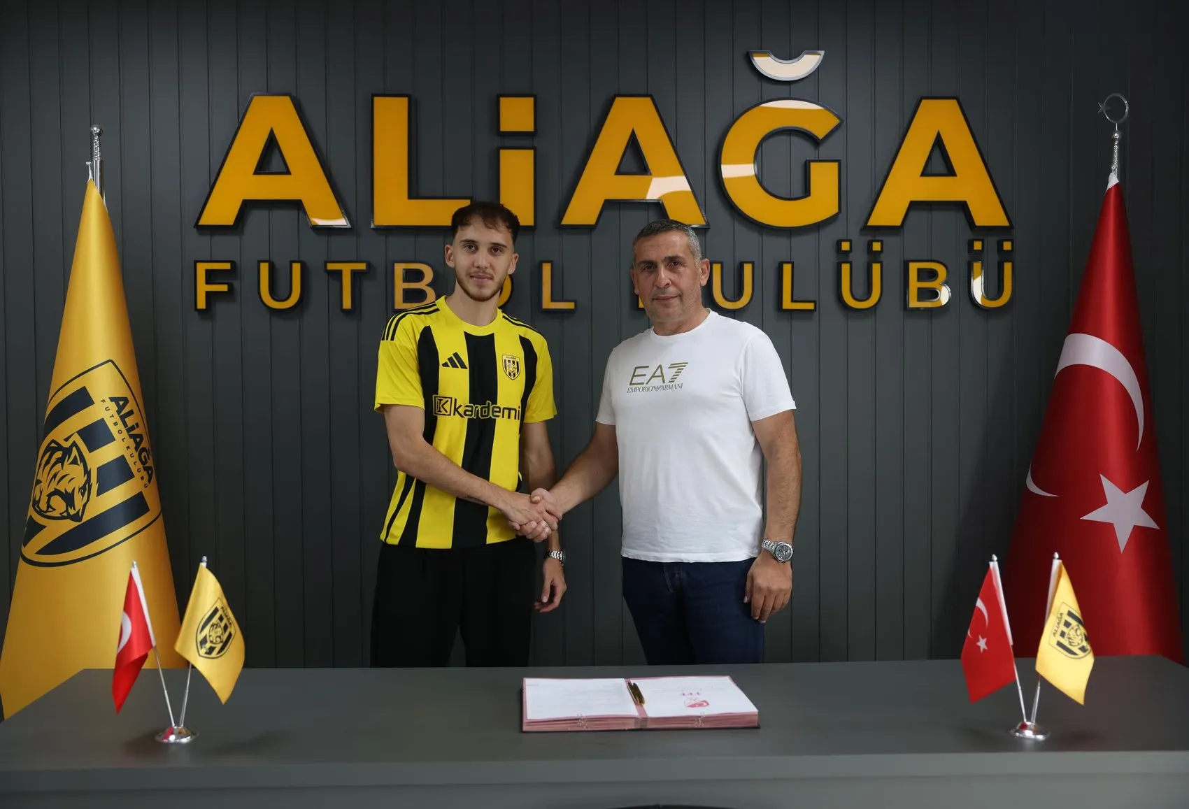 Aliağa FK hücum hattını genç yetenekle güçlendirdi