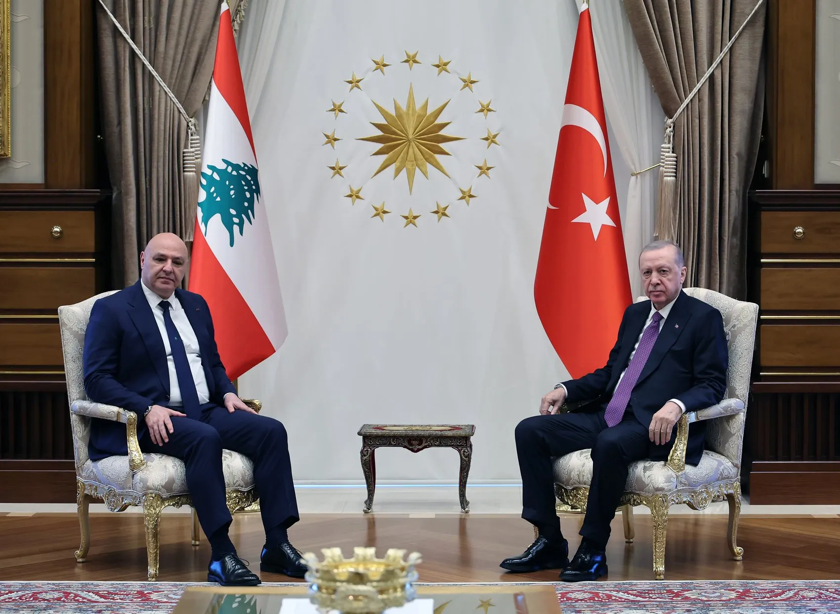 Erdoğan ve Avn Ankara'da bir araya geldi