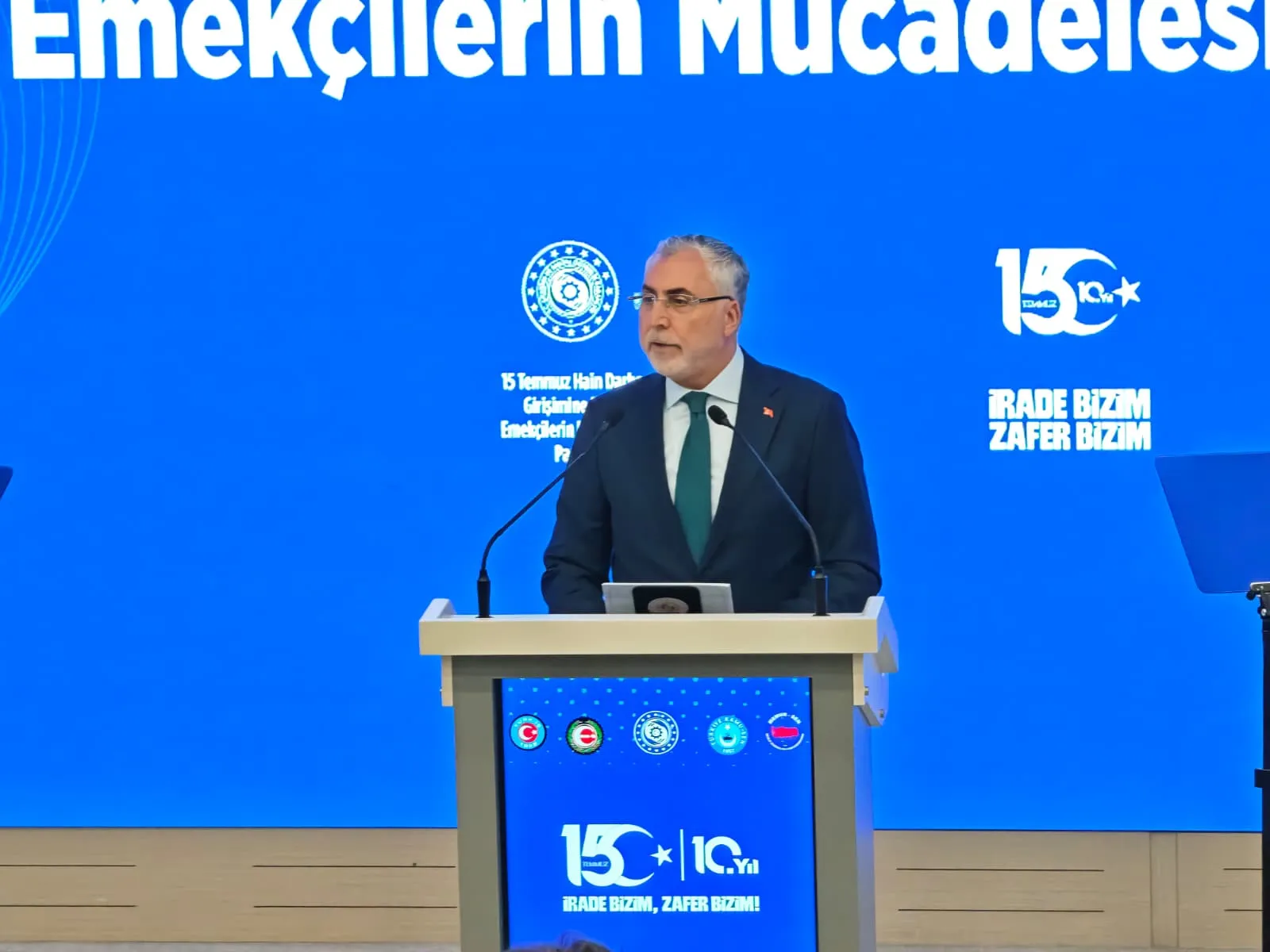 Bakan Işıkhan Sendikal mücadele milli iradenin karşısında yer alamaz