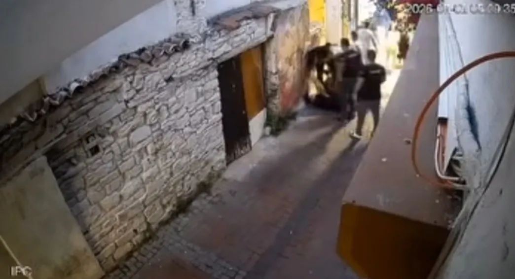 Kuşadası'nda dehşet anları kamerada