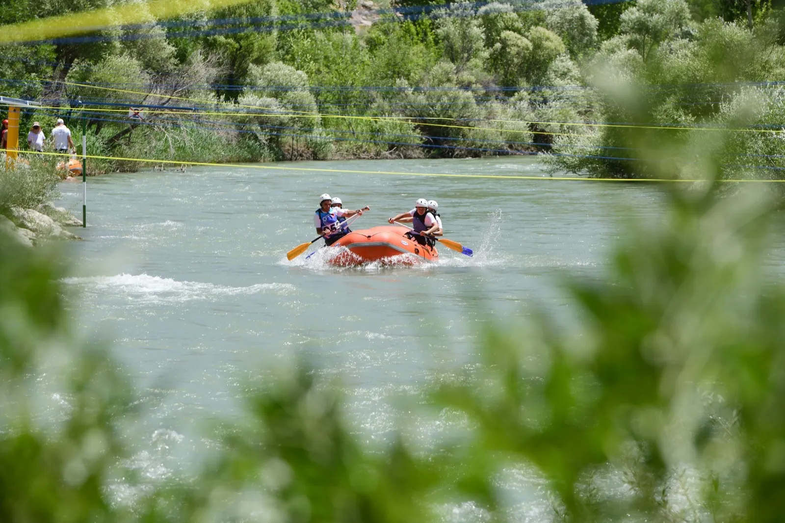 Botan Çayı Rafting Şampiyonası için 180 sporcuyu ağırlıyor