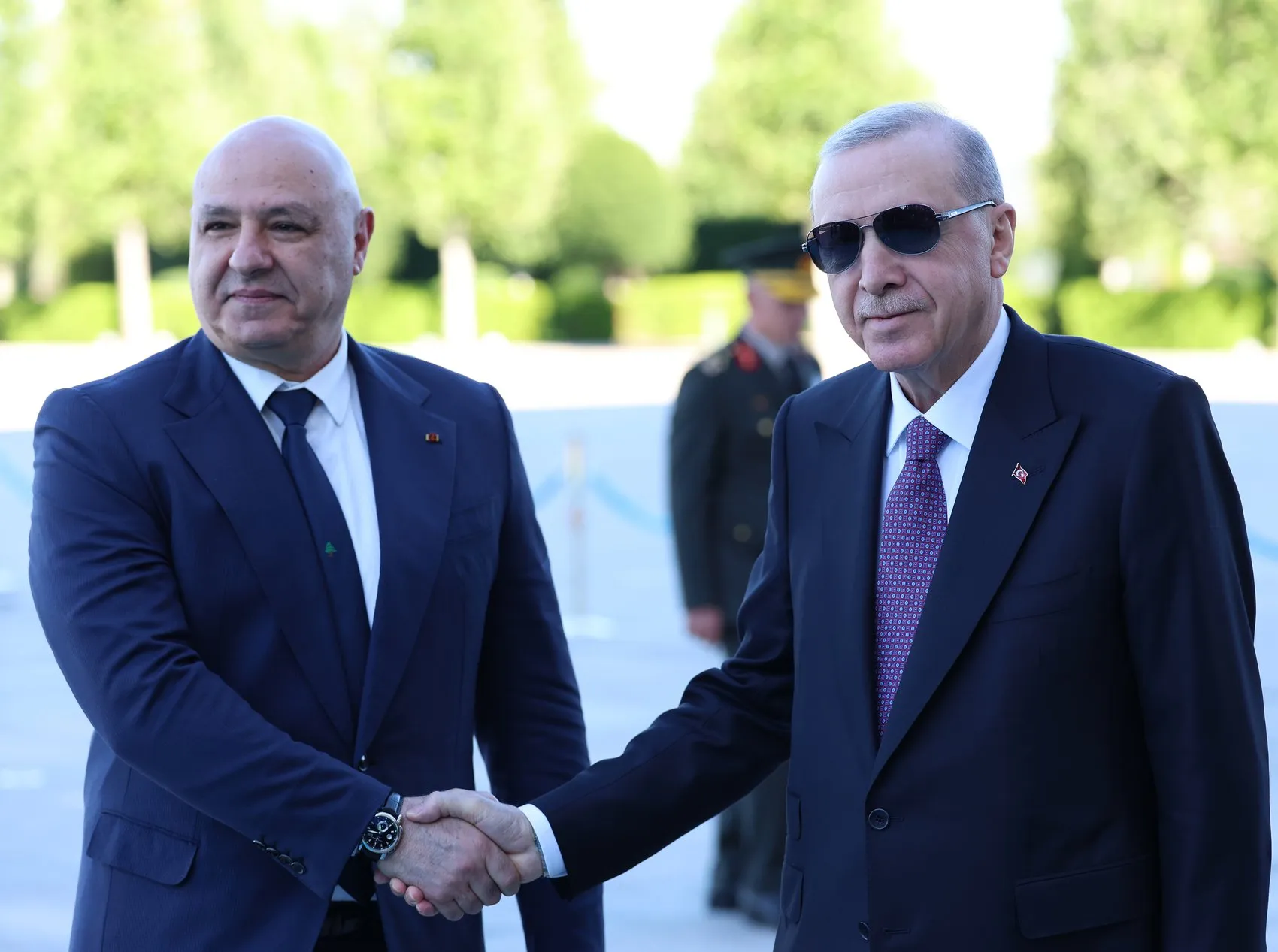 Erdoğan ve Avn Ankara'da bir araya geldi