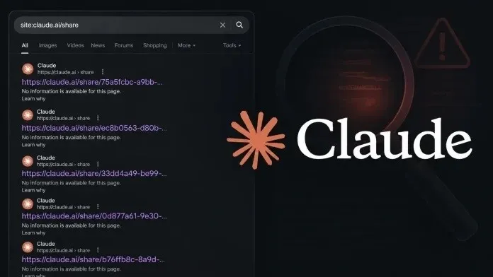 Claude AI'da kritik hata: Paylaşılan konuşmalar Google'da çıktı!