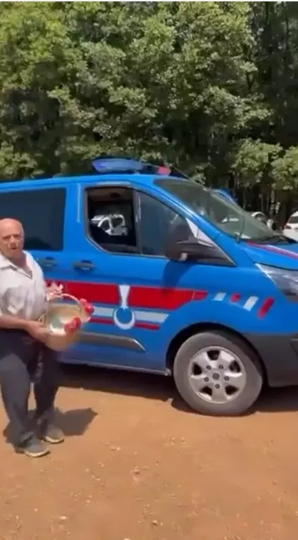 Bursa'da jandarma küçük Ela için seferber oldu