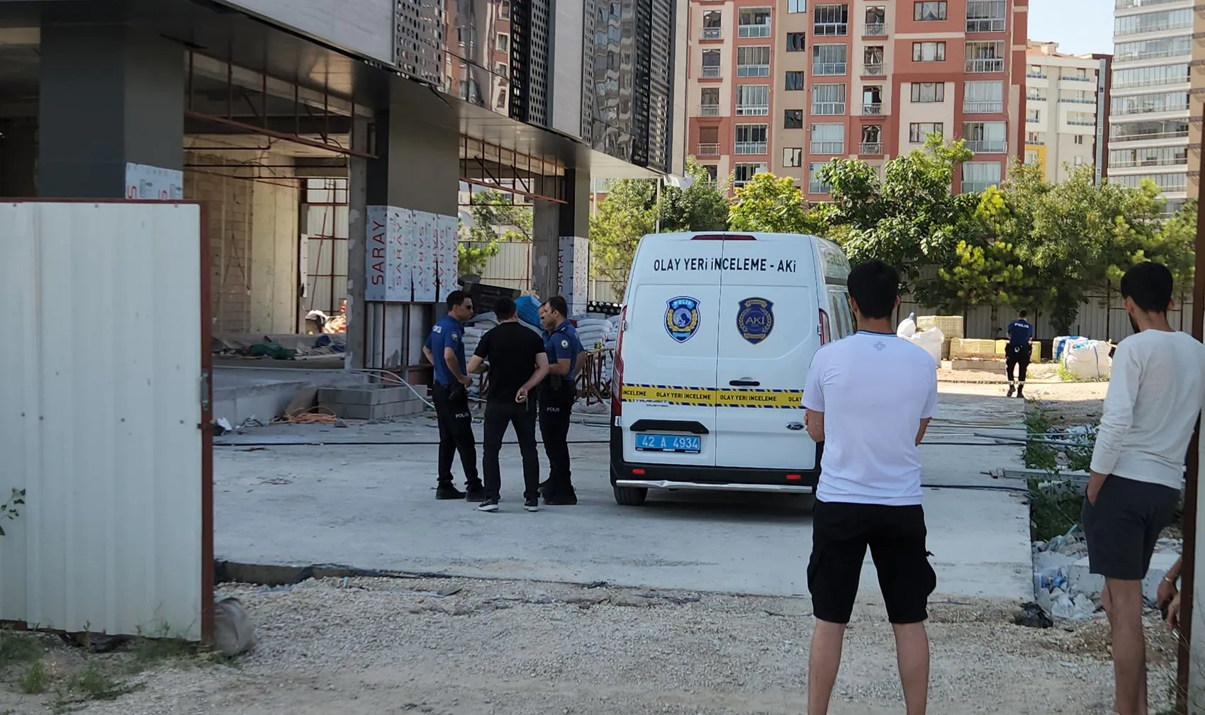 Konya’da inşaat kazası Yük asansöründe elektrik akımına kapılan işçi hayatını kaybetti
