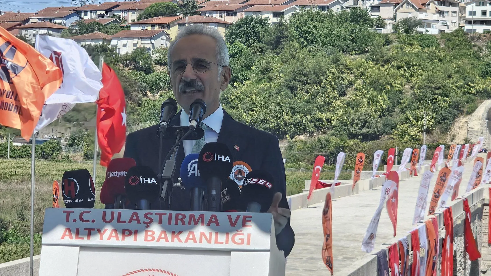 1500 yıllık köprü restore edildi, Ankara yoluna yeni hat geliyor