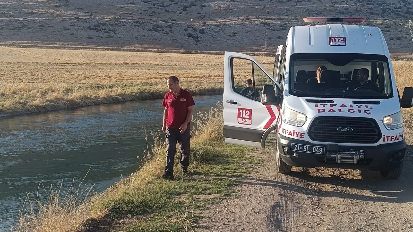 Silvan'da sulama kanalına giren gençten acı haber