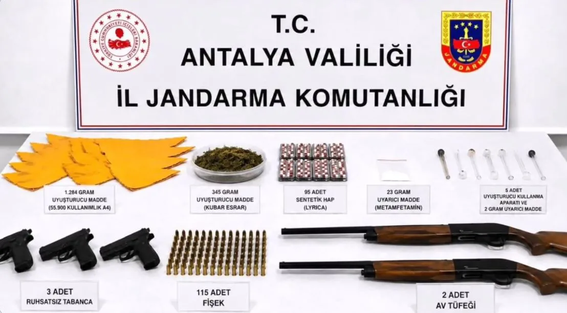 Jandarmadan 16 ilde eş zamanlı dev operasyon