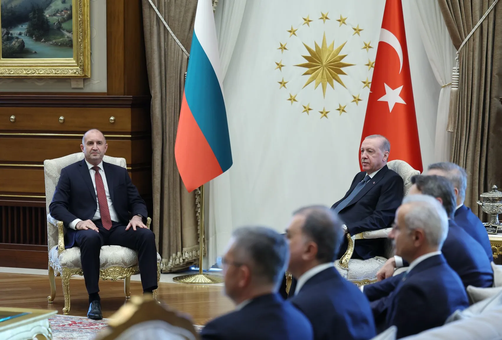 Erdoğan Ankara'da Bulgaristan Başbakanı Radev ile bir araya geldi
