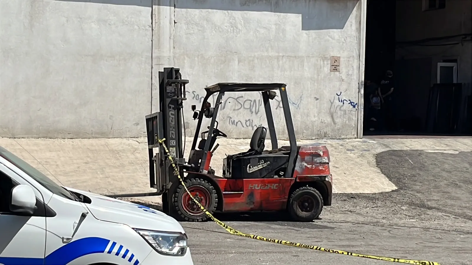 Gaziantep'te 19 yaşındaki işçi forkliftin altında kalarak hayatını kaybetti