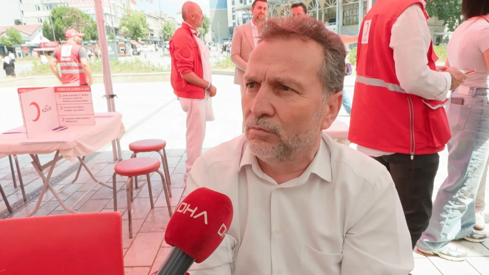 Bağcılar meydanında üç günlük kan seferberliği başladı