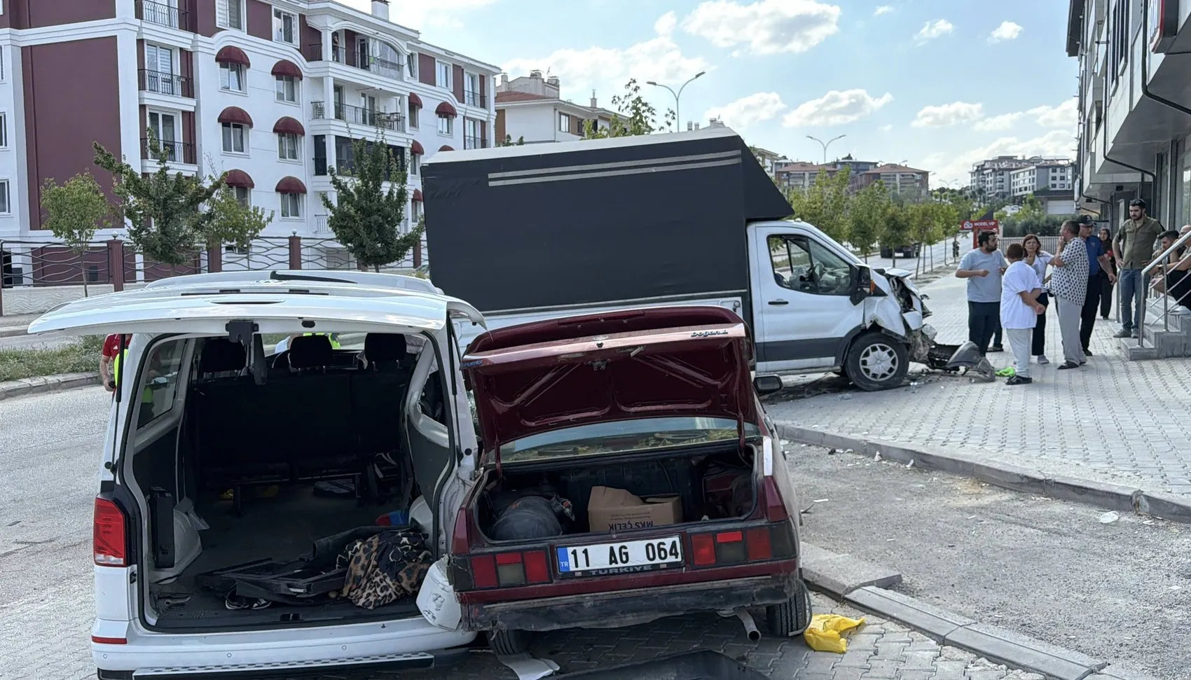 Eskişehir Odunpazarı’nda trafik kazası 7 kişi yaralandı