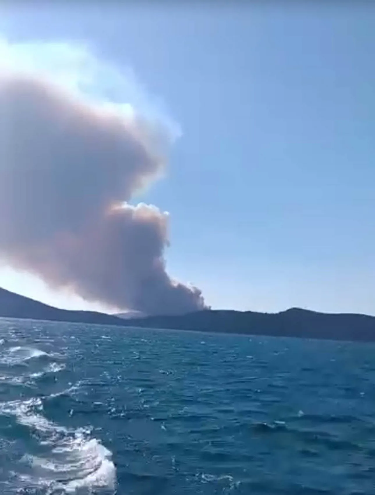 Milas ormanlarında alevlerle mücadele zamanı