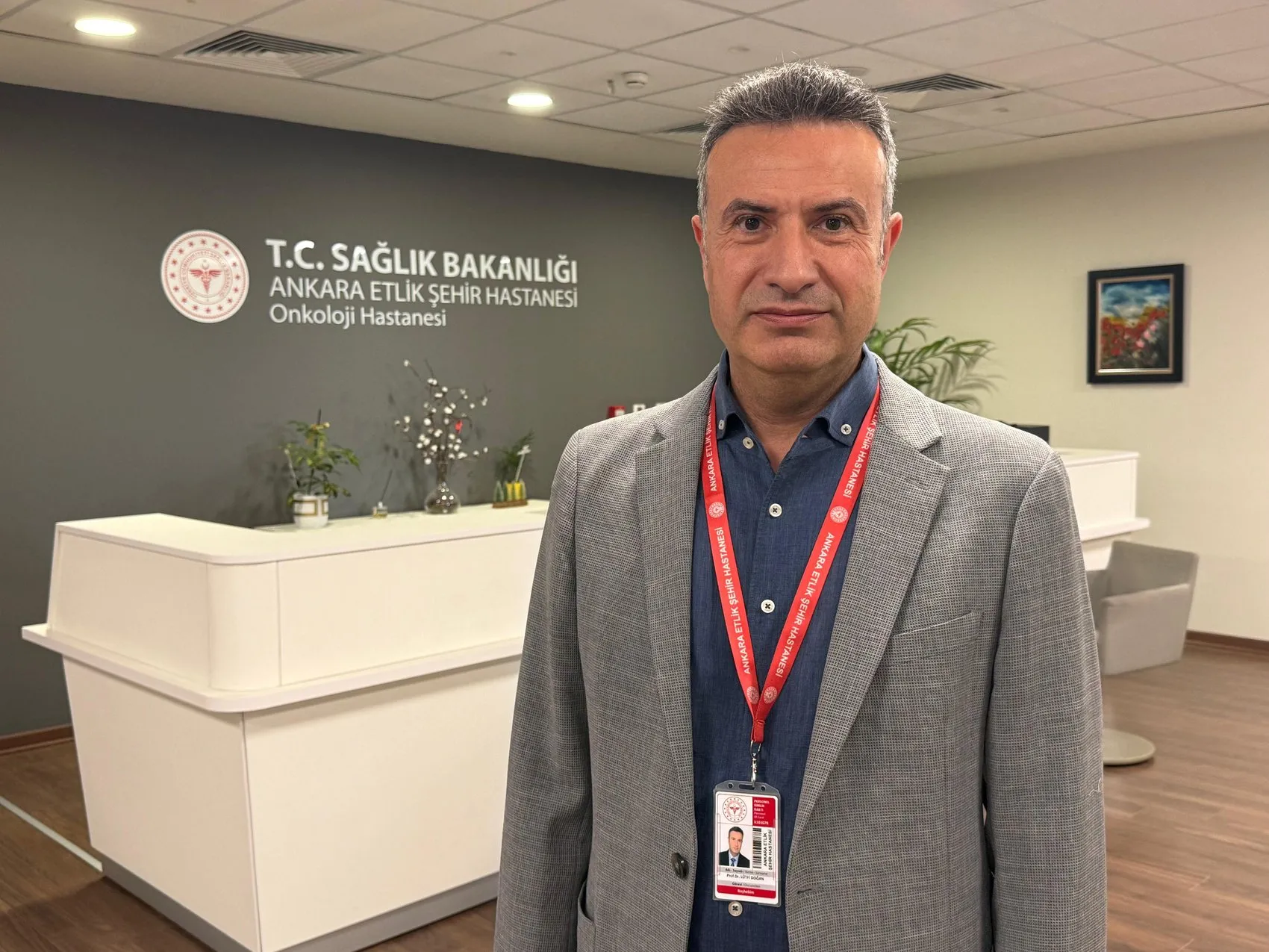 Genetik kanser riskini taşıyan mimara Ankara'da umut veren ameliyat