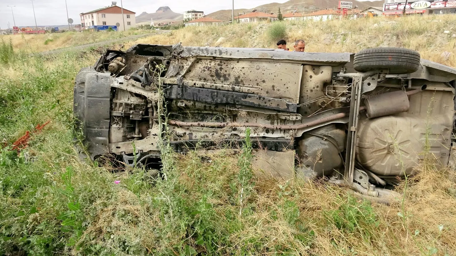 Kayseri'de trafik kazası 4 kişi hastanelik oldu