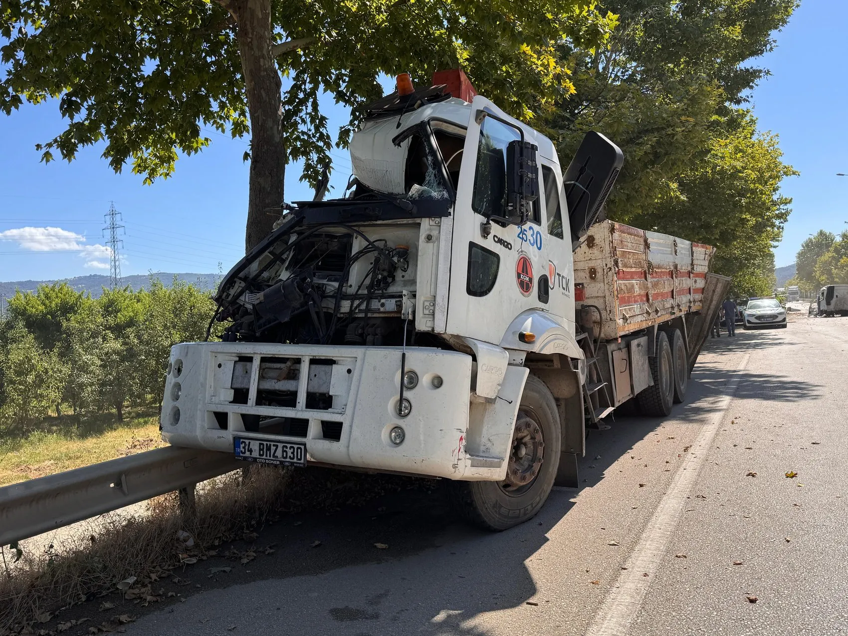Bursa trafiğinde korkutan kaza