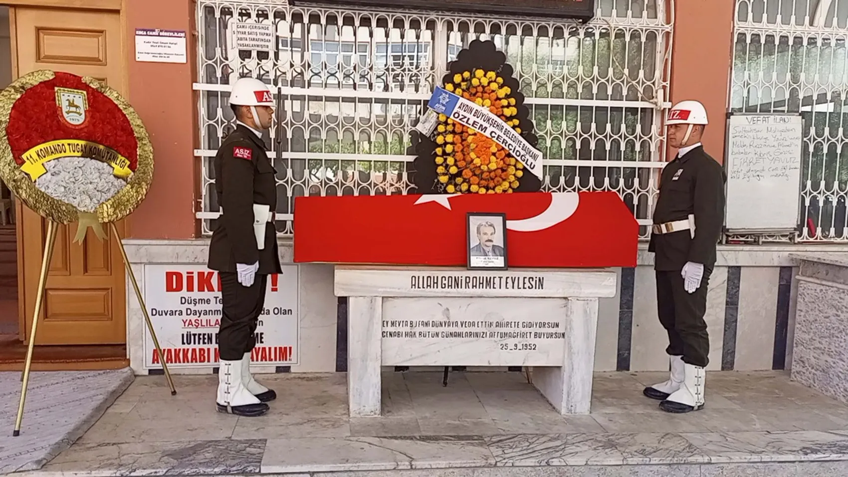 Kıbrıs gazisi Fikret Yavuz son yolculuğuna uğurlandı