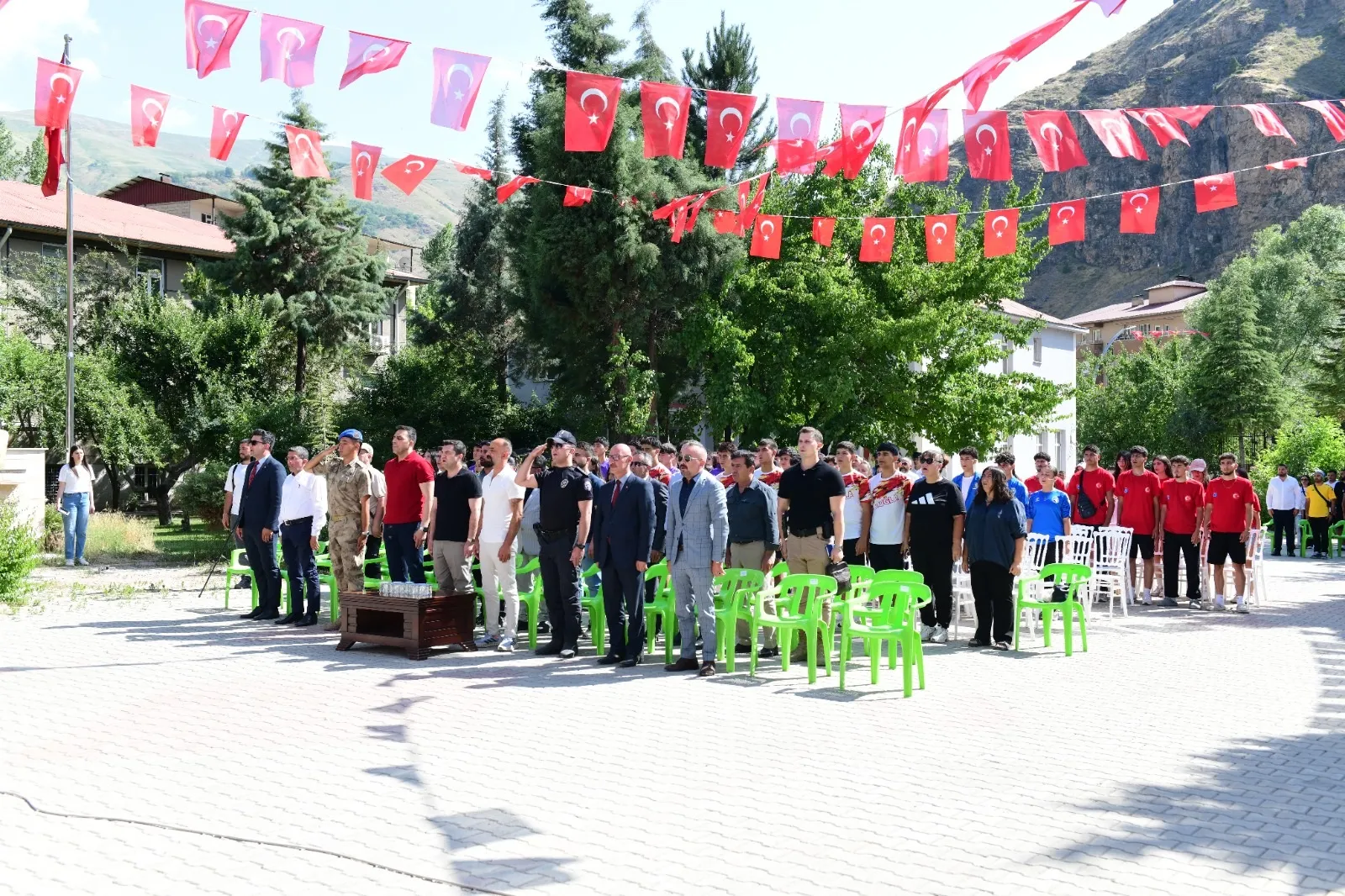 Çatak sularında rafting heyecanı sona erdi