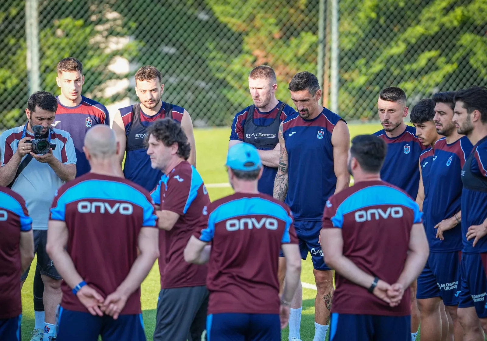 Fatih Tekke yönetiminde Trabzonspor yeni sezon için ter döküyor