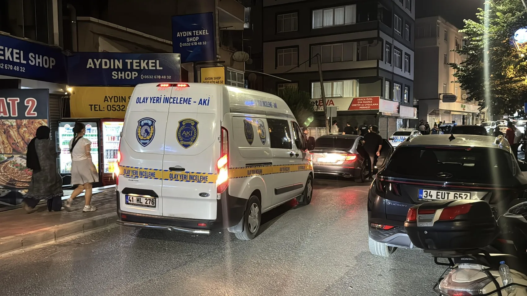 Gebze'de sokak ortasında çatışma 3 kişi yaralandı