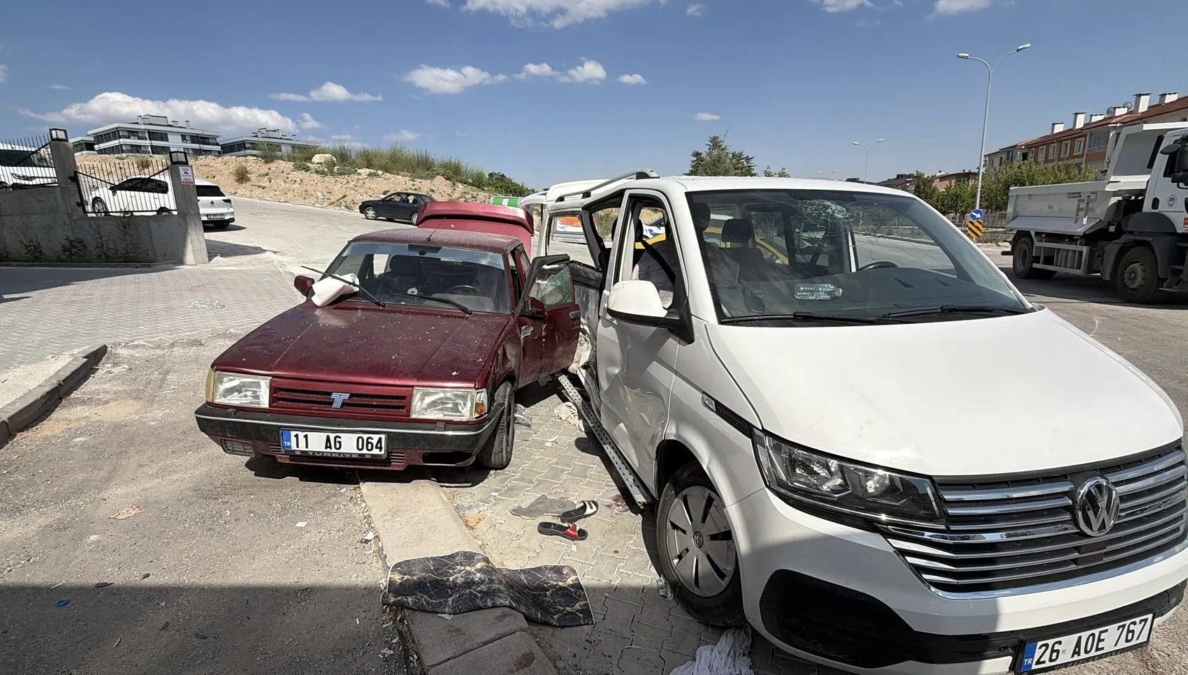Eskişehir Odunpazarı’nda trafik kazası 7 kişi yaralandı