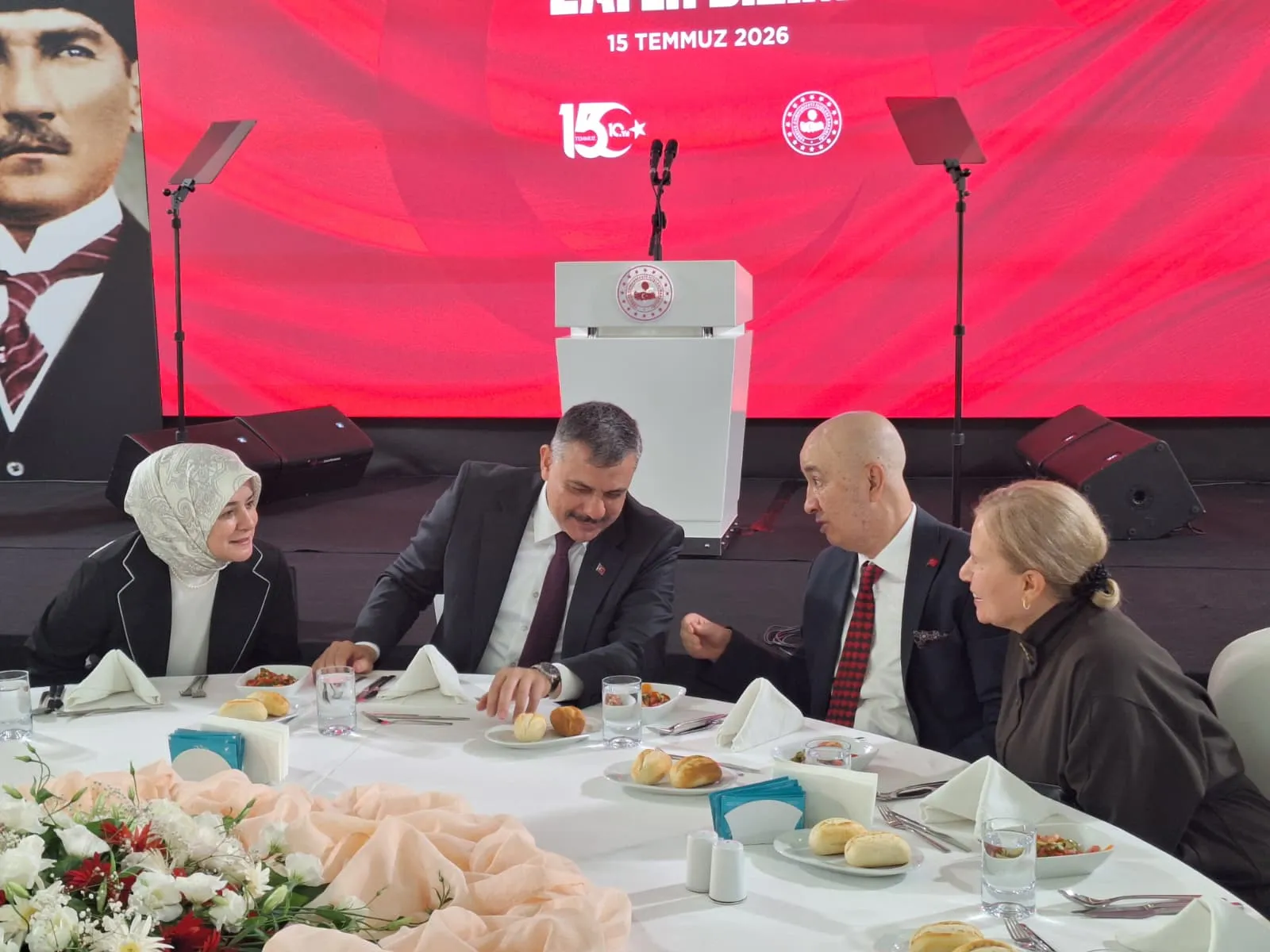 15 Temmuz şehitleri ve gazileri için özel anma