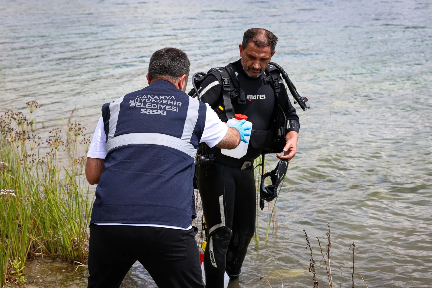 Sapanca Gölü tabanındaki gizemli beyaz tabaka incelendi