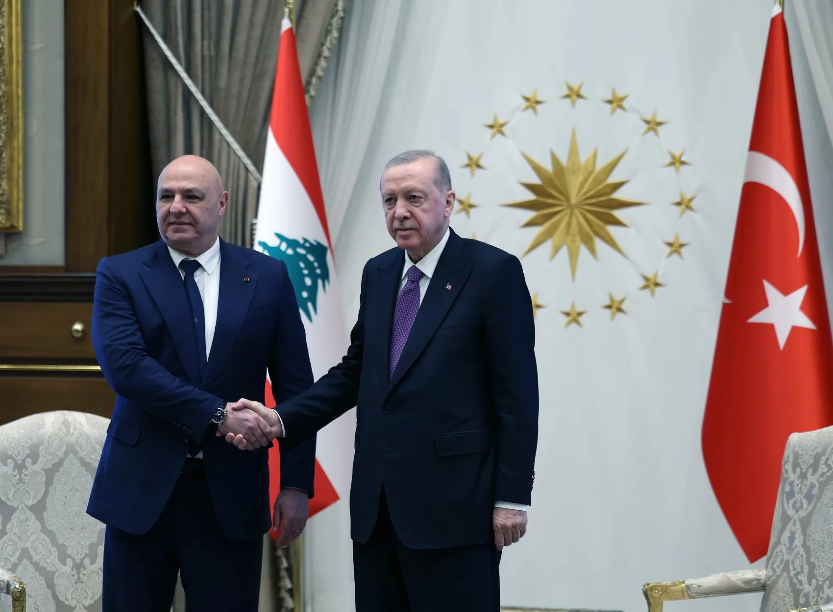 Erdoğan ve Avn Ankara'da bir araya geldi