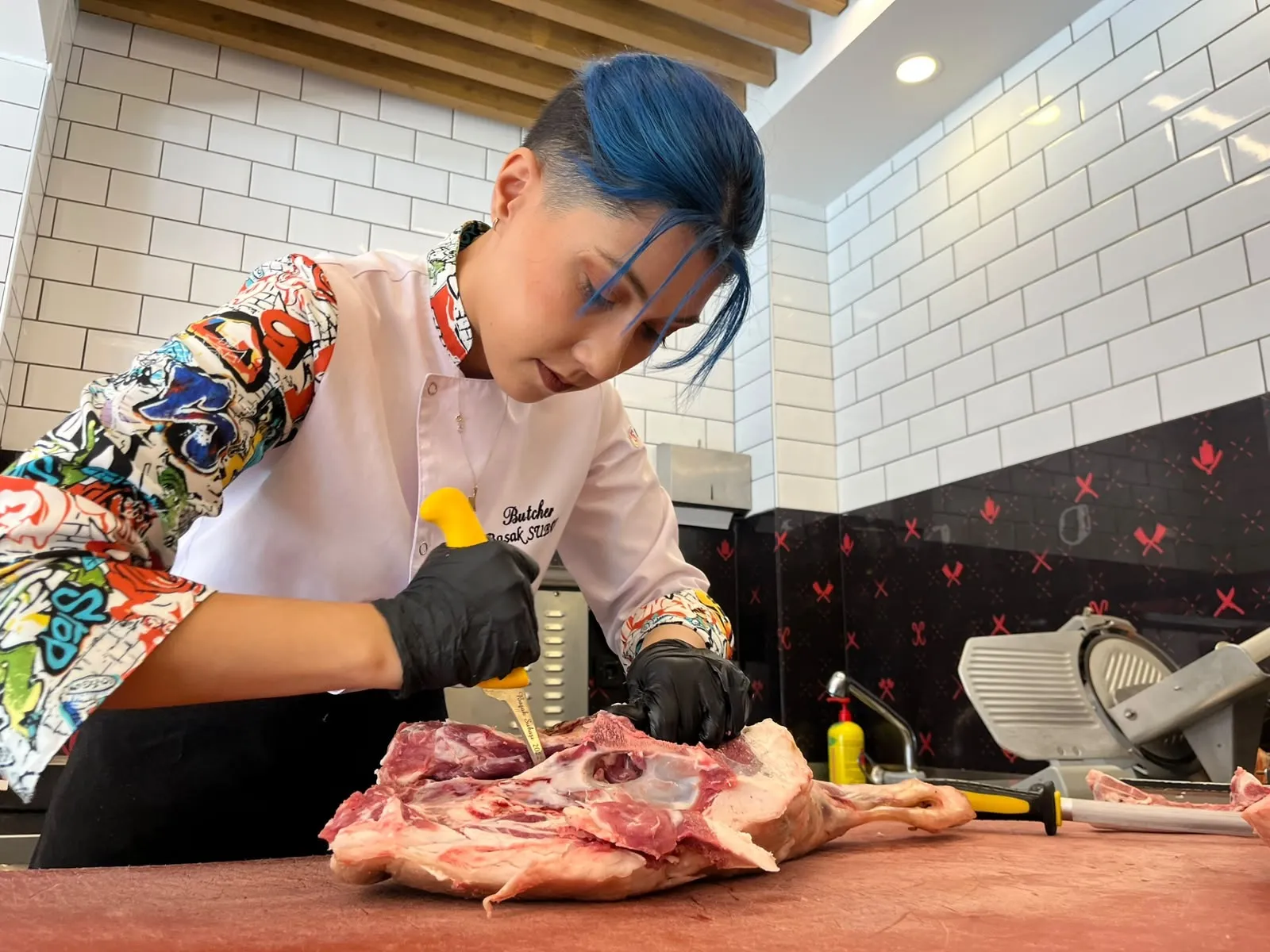 Ankara'da vegan kasap Bıçak tutunca fikirleri değişti