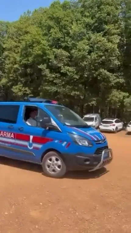 Bursa'da jandarma küçük Ela için seferber oldu